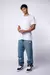 Jean Mom Shelby Scratched Azul - comprar online
