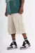Bermuda Baggy Tucson Crema en internet
