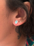 Conjunto Cravejado com Zircônia Cristal e Turmalina Oval - loja online
