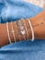 Pulseira Dupla com Bolinhas na internet