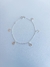 Pulseira Pingentes Medalhas Texturizadas