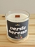 Vela - Verde Sereno - DRISS - velas aromáticas artesanais