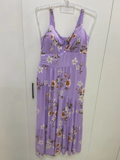 Vestido Longo Viscolinho Alcinha Ferrinho - comprar online