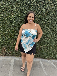 Blusa lenço - Plus size
