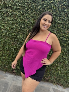 Blusa lenço - Plus size na internet