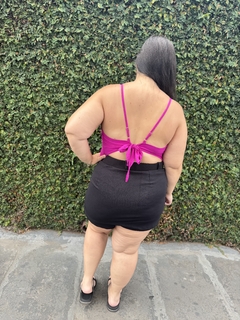 Blusa lenço - Plus size - Cheias de charme