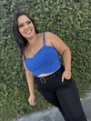 Cropped duas tiras - Plus size