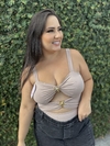Body poliamida estrela - Plus size