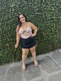 Body poliamida estrela - Plus size na internet