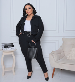 Imagem do Conjunto jaqueta e calça - Plus size