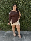 Blusa mula manca assimétrica - plus size - comprar online