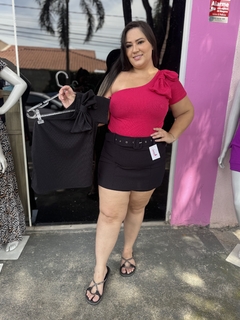 Blusinha flor mula manca - Plus size - comprar online