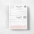 Agenda Feminina Letra - Flores