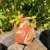 Vaso mescla - Branco com terracota - comprar online