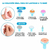 Lima de uñas Baby Eléctrica Con Luz - Picaruelo