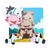 Rompecabezas madera vaca - comprar online