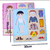 Juego De Vestir De Encastre Didactico Nena Cambia Ropa - comprar online