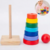 Juego Didáctico Torre De Madera Aros Apilables - Picaruelo