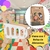 Carrito De Super Compras Juguete + Bolsa Alimentos De Regalo - Picaruelo