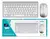 Kit Teclado + Mouse Sem Fio - 2.4ghz Weibo - comprar online