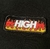 Camiseta High logo Flame Preta - comprar online