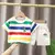Conjunto de camiseta e shorts de algodão de manga curta infantil na internet