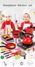 Conjunto de brinquedos de cozinha para crianças - loja online