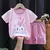 Conjunto de camiseta e shorts - Mundo Encantado