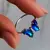 Anillo Mariposa Azul T19 | ACERO Q. | Disp. en Londres Cta. - comprar online