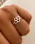 Anillo Circulos T17 | ACERO B. | Disp. en Londres Cta.
