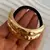 HairCuff Doble | Dorado | Disp. En Londres Cta