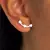 Aros Pasantes Trepador | Corazones| Acero B | Disp en Londres Cta - comprar online