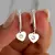 Argollas Dije Corazón | Acero B | Disp en Londres Cta - comprar online