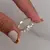 Anillo Corazón Cúbic T17 | ACERO B. | Disp. en Londres Cta.