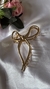 Broche Moño Metálico | Dorado | Disp en Londres Cta. - comprar online