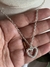 Collar Dije Corazón Torzado | Acero B | Disp en Londres Cta. - Juanamatilda