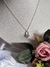 Collar Dije Corazón Candado | Acero B | Disp en Londres Cta. en internet