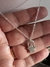 Collar Dije Estrella Candado | Acero B | Disp en Londres Cta. - Juanamatilda