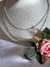 Collar Cadena Doble | Acero Q | Disp en Londres Cta.