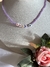 Choker AMOR | Violeta | Disp. en Londres Cta