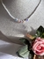 Choker AMOR | Blanco | Disp. en Londres Cta