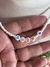Choker AMOR | Blanco | Disp. en Londres Cta - comprar online