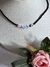 Choker AMOR | Negro | Disp. en Londres Cta