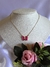 Collar Gold Mariposa | Fucsia | Disp. en Londres Cta