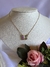 Collar Gold Mariposa | Tornasol Rosa | Disp. en Londres Cta
