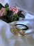 HairCuff Doble | Dorado | Disp. En Londres Cta