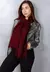 Bufanda/Ruana | Bordo | Disp. En Londres Cta - comprar online