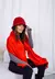 Bufanda/Ruana | Rojo | Disp. En Londres Cta - comprar online