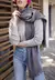 Bufanda/Ruana | Gris | Disp. En Londres Cta - comprar online