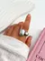 Anillo Chanky Rectangular | Acero Q | Disp en Londres Cta